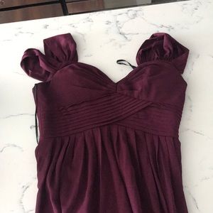 Long formal burgundy Lulus dress